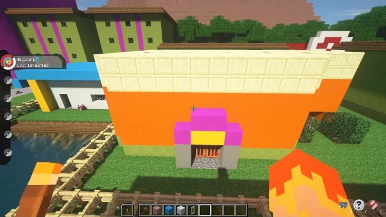 Minecraft Pokemon World: Team Rocket's Hideout build, Continue II