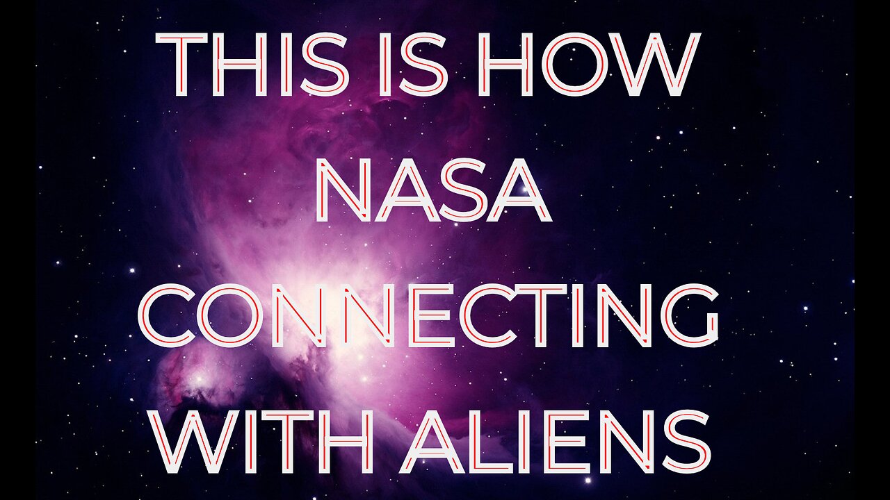 This is how NASA connecting with Aliens