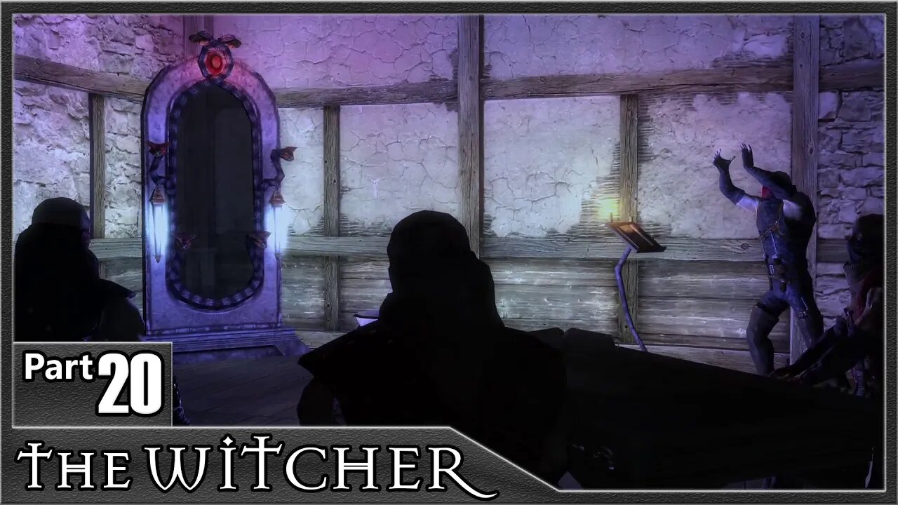 The Witcher 1, Part 20 / Viziman Connection, Lock and Key, Werewolf, All the Kings Men