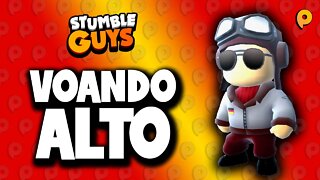 Stumble Guys - Voando alto.