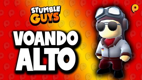 Stumble Guys - Voando alto.