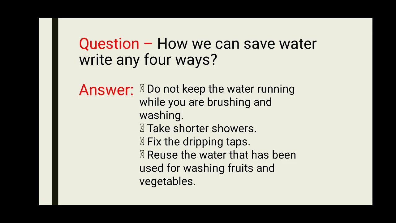 Class II - Science - unit10 Water part2