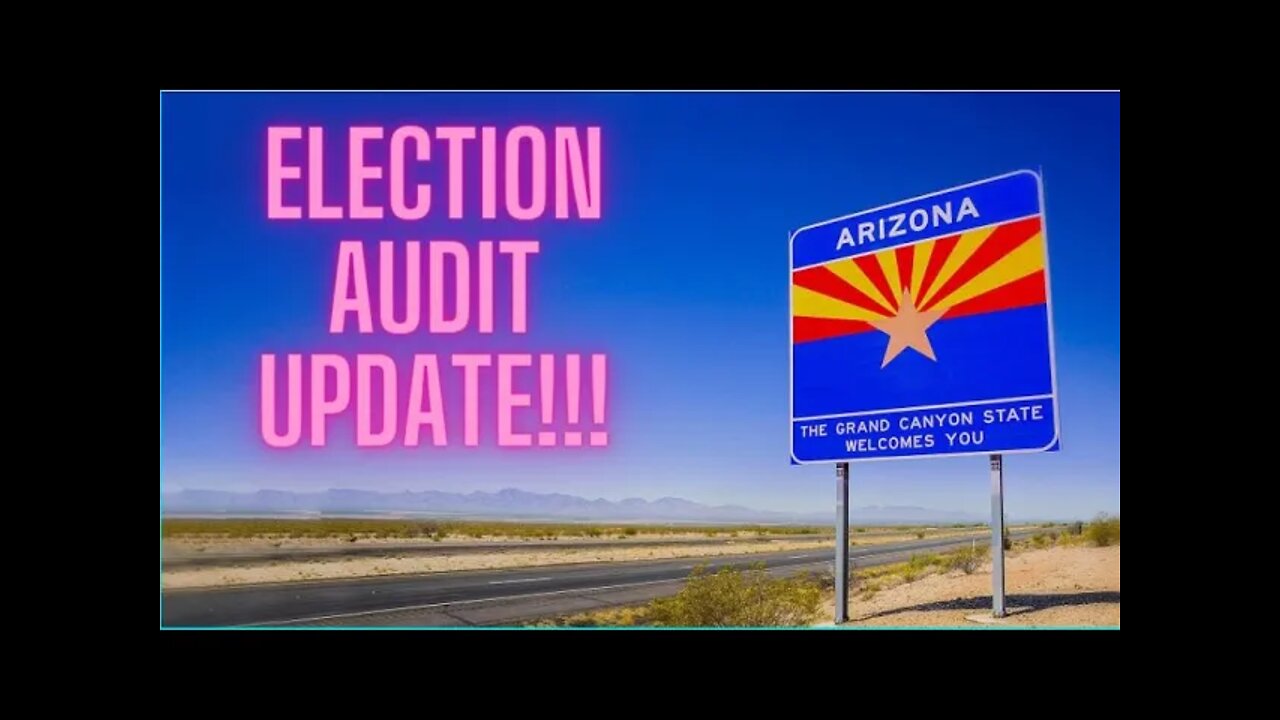 Maricopa County Election Audit Update!!!