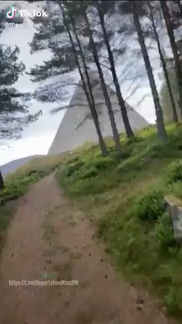 Pyramid in Scotland?