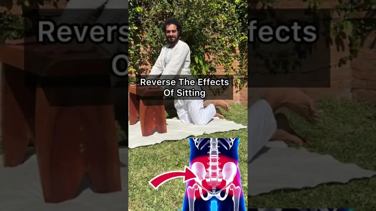 Reverse The Effects Of Sitting Too Much (Hip Mobility)