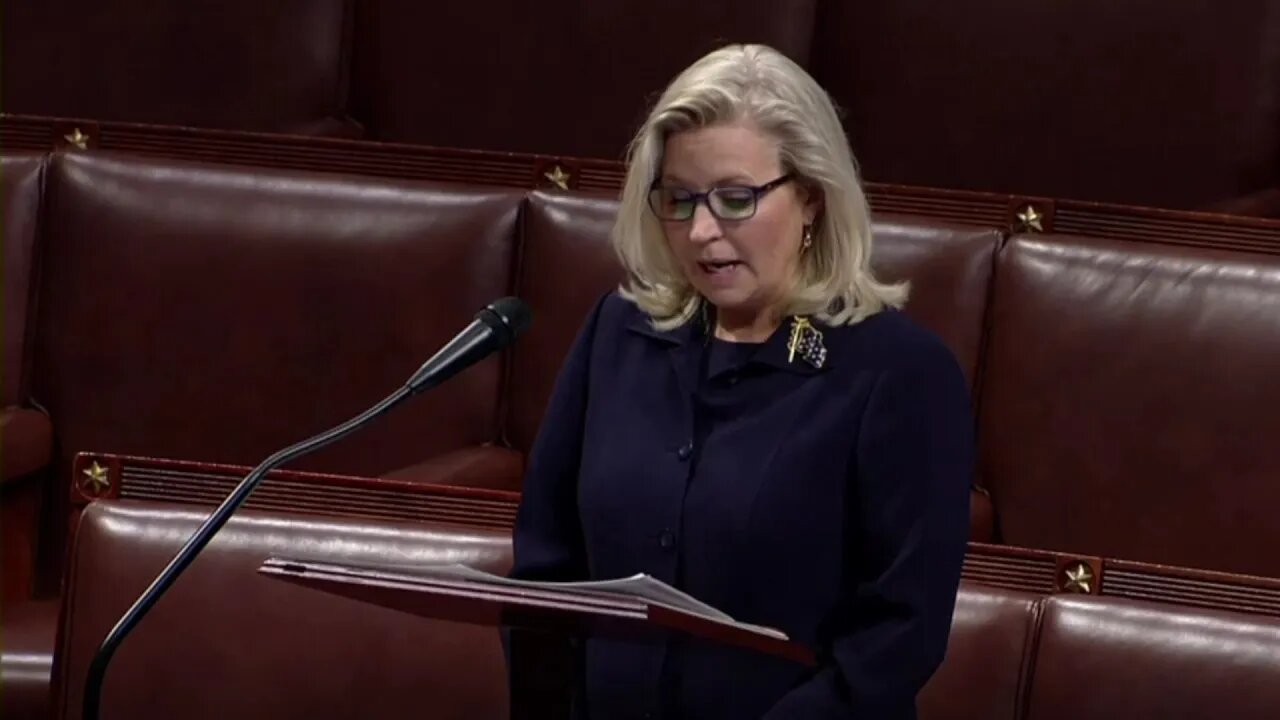 Donald Trump critic US Representative Liz Cheney slams fellow Republicans on eve of leadership vote