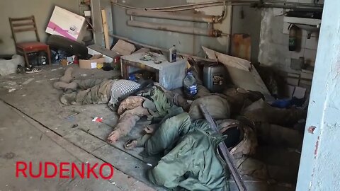 Dead Ukrainian Paratroopers Somewhere Near Avdiivka