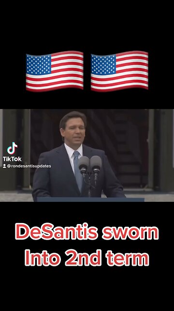 DeSantis is sworn in!
