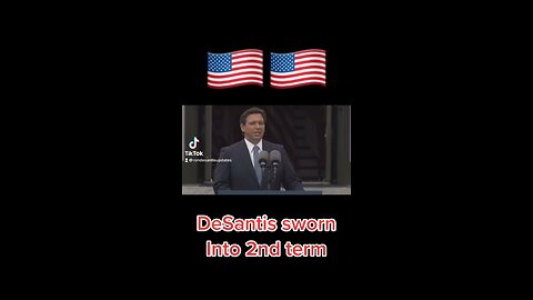 DeSantis is sworn in!