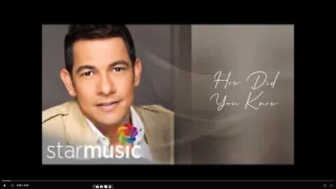 Gary Valenciano- How did you know (my cover)