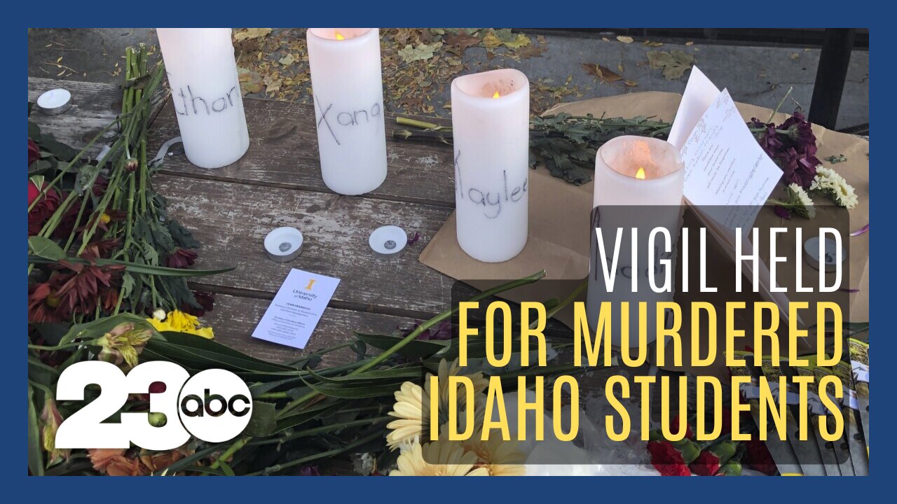 Vigil held for murdered University of Idaho students