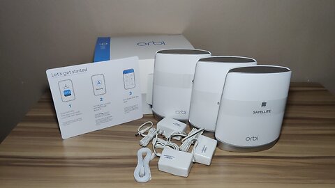 Netgear Orbi Whole Home Tri Band WiFi 6 System AX4200