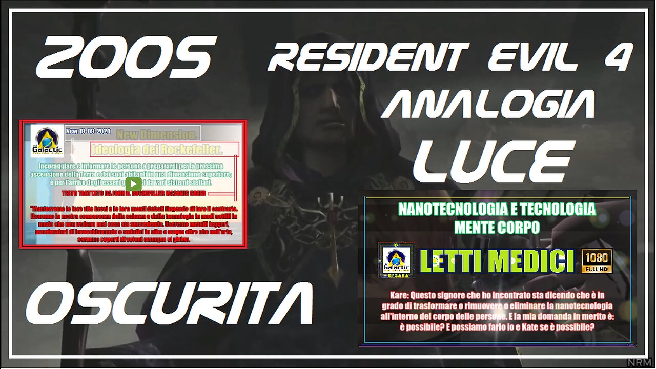 Ideologia dei Rockefeller. ANALOGIA RESIDENT EVIL 4 / MED BEDS E I GALATTICI