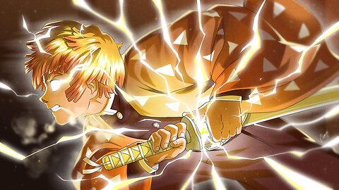 Demon slayer zenistu power 👿🔥