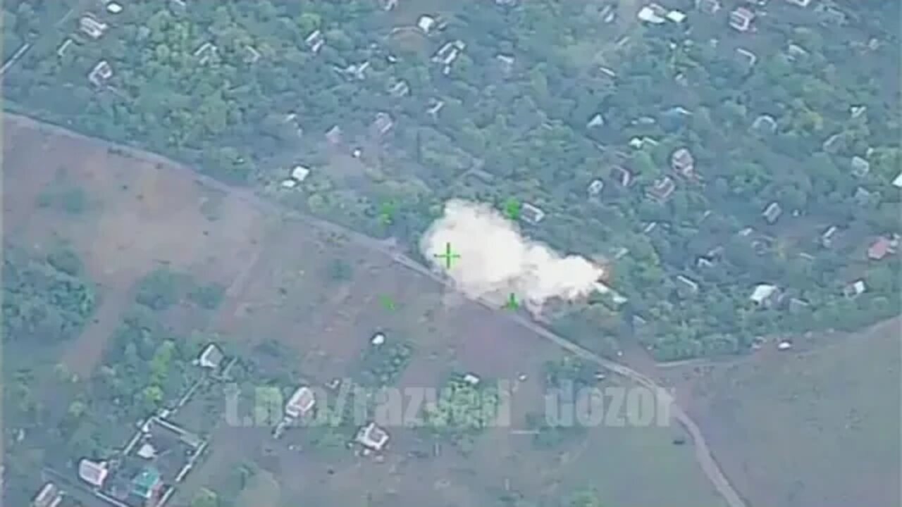 Precise artillery fire destroyed the stronghold of foreign mercenaries near Kharkov