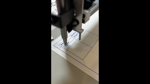 Pen plotter writing , why is it so satisfying!