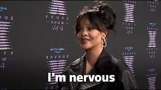 Rihanna 'nervous' for Super Bowl performance