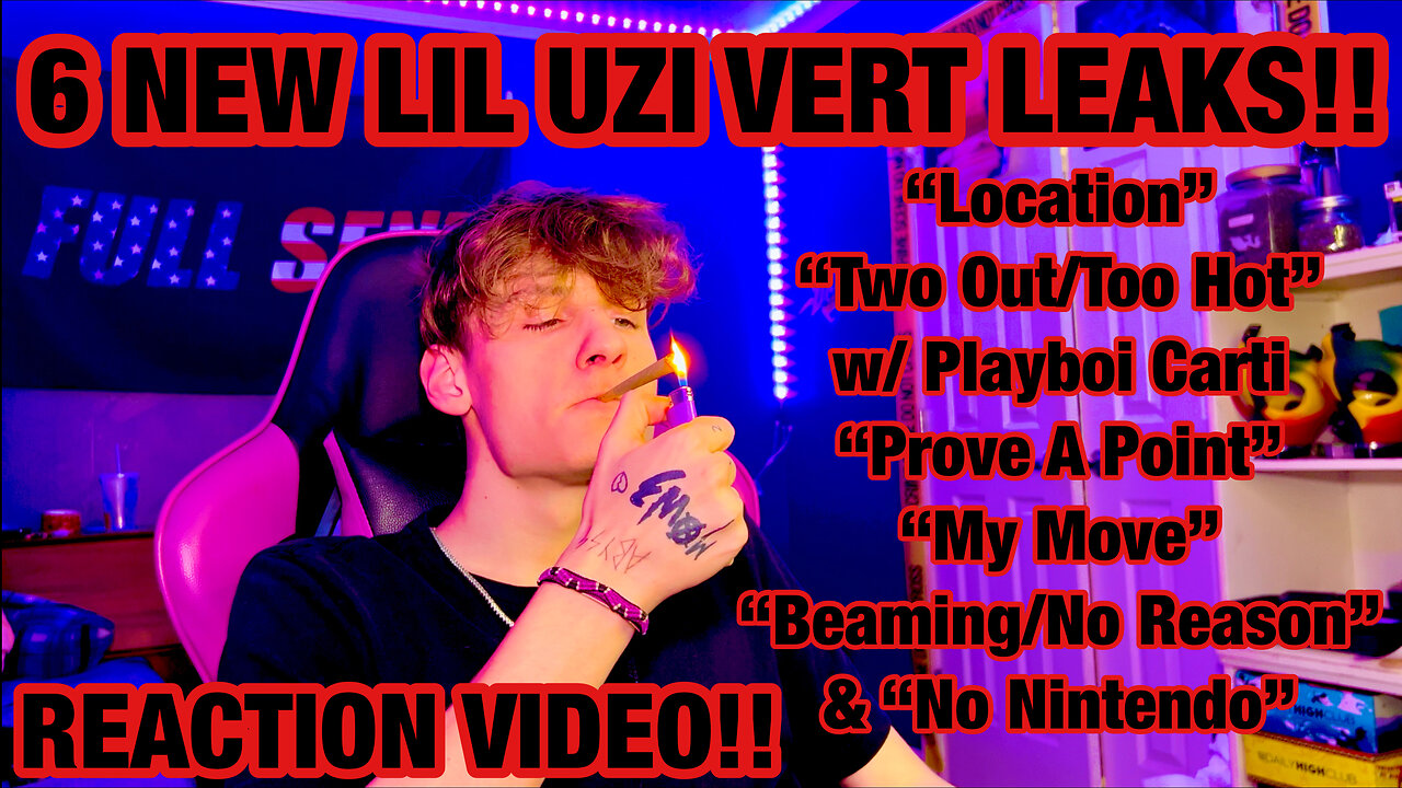 LIL UZI VERT - LOCATION, TWO OUT, PROVE A POINT, MY MOVE, BEAMING, & NO NINTENDO (Reaction/Review)