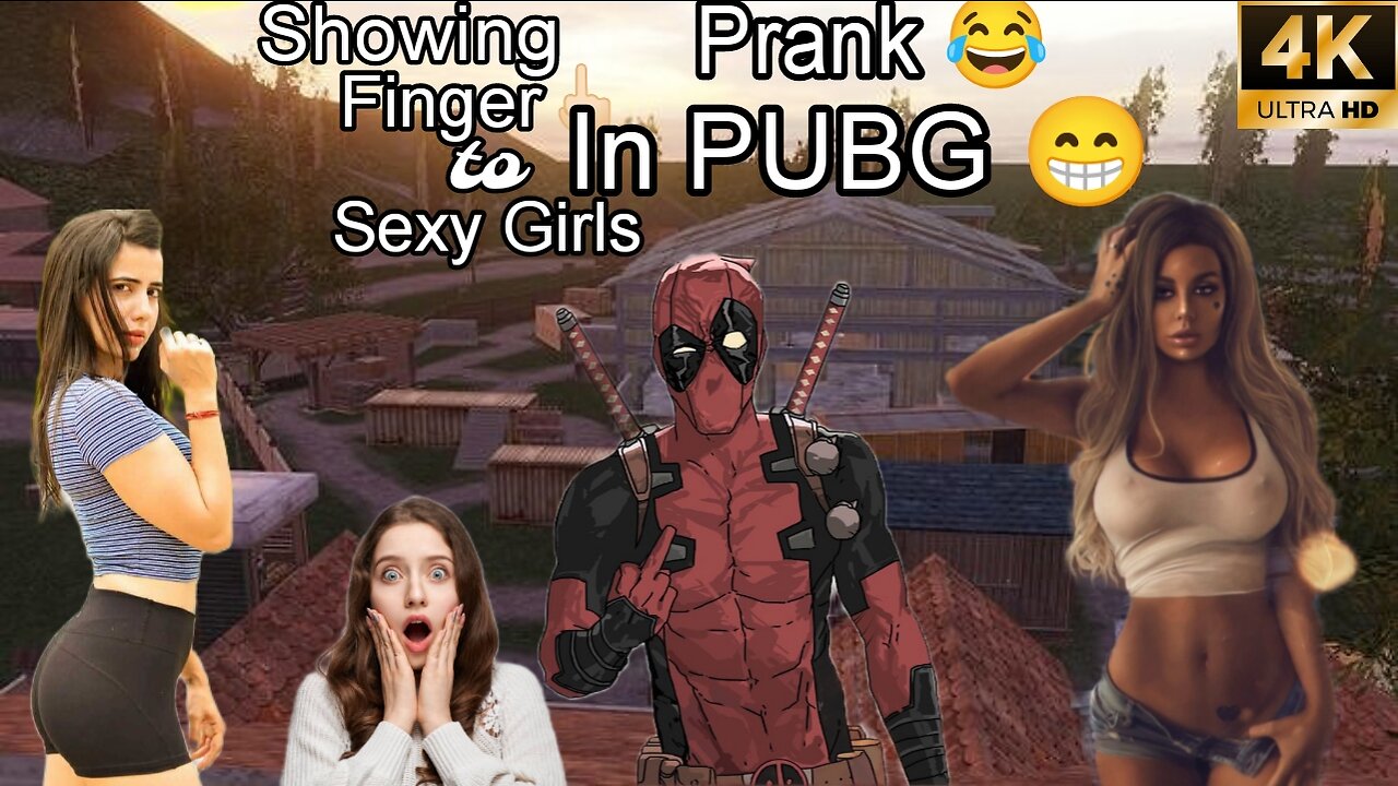 Showing 🖕🏻 finger emote to sexy girls 🔥 gone wrong in PUBG mobile