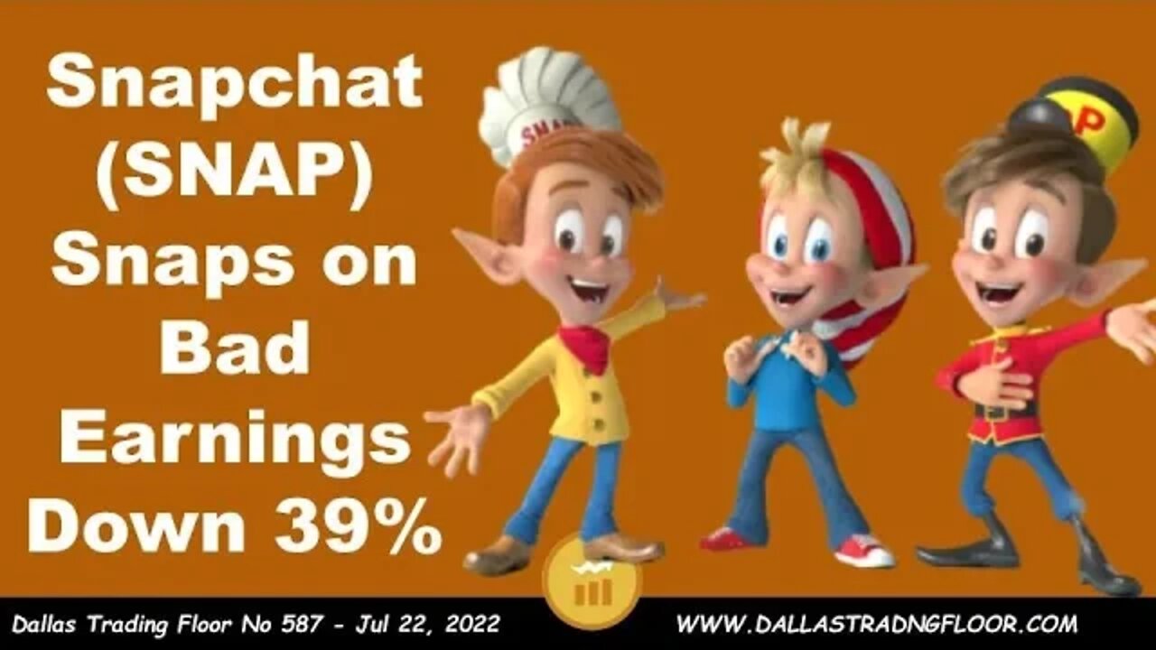 Snapchat (SNAP) Snaps on Bad Earnings Down 39%