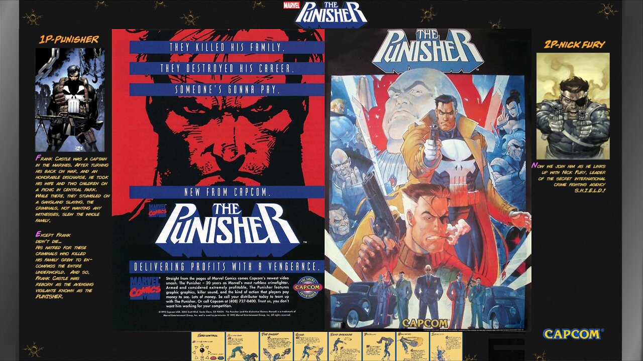 The Punisher (Arcade) Stage 2 - Raid on Pantaberde (Punisher)