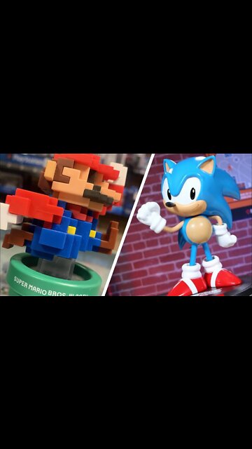 SONIC vs MARIO | Edição de colecionador do Super Mario e Sonic