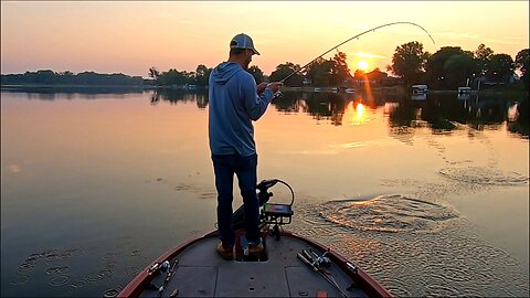 Early Morning Fishing on Long Lake