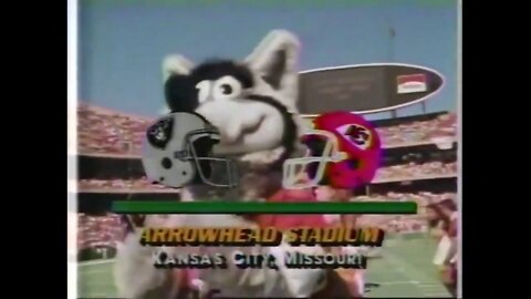 1989-09-17 Los Angeles Raiders vs Kansas City Chiefs