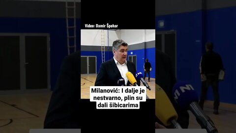 Milanović: I dalje je nestvarno, plin su dali šibicarima