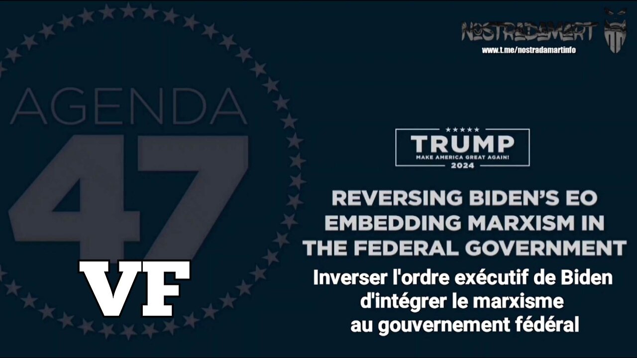 Trump - Inverser l'ordre exécutif de Biden d'intégrer le marxisme dans le gouvernement fédéral