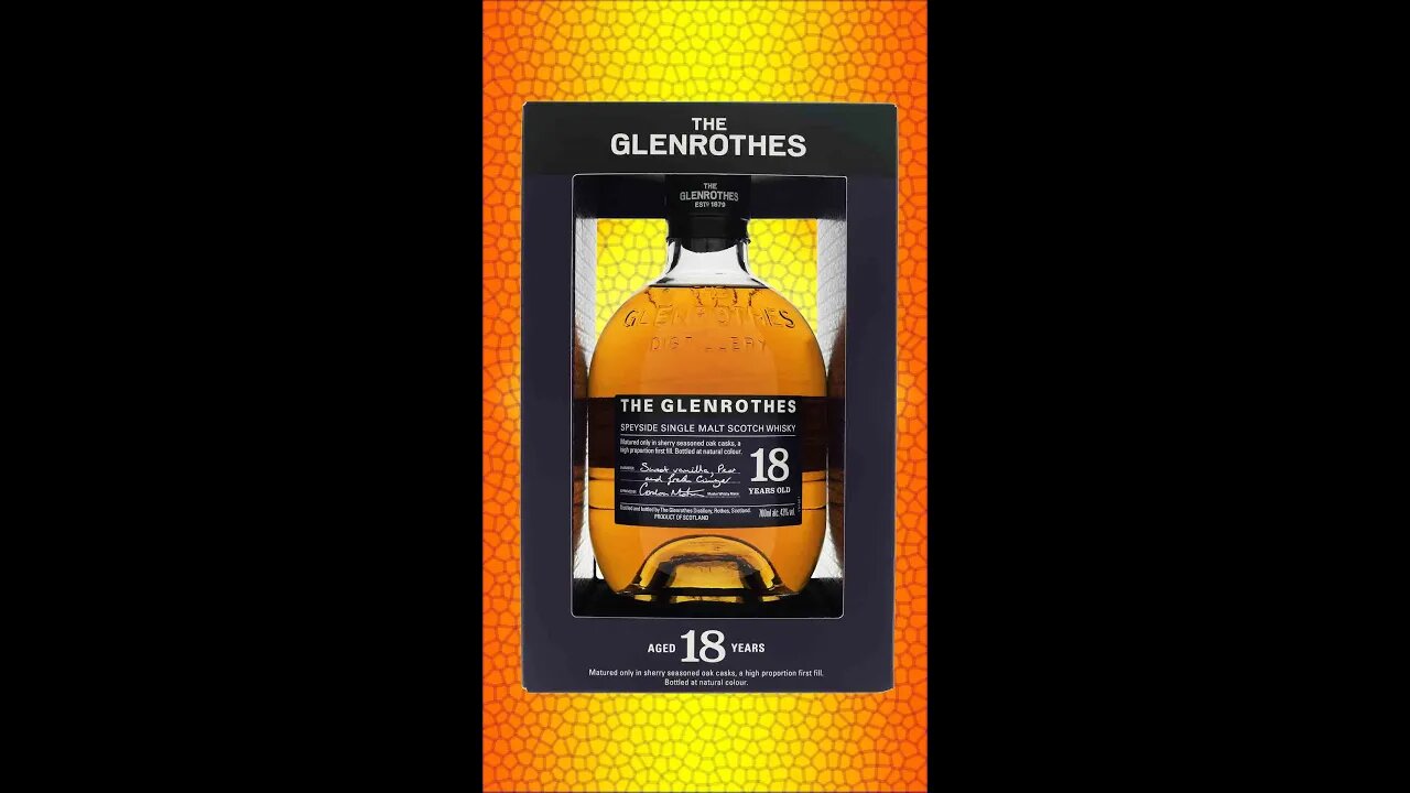 The Glenrothes 18 Year Old #singlemalt #scotch #shorts