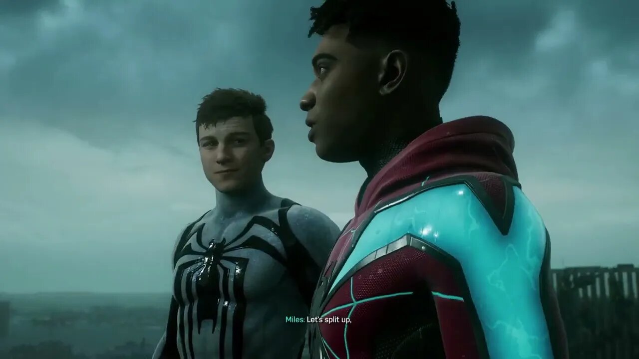 Spider-Man 2 - Finally Free: Go to Location & Help Citizens In Danger: Meet Up with Miles Cutscene