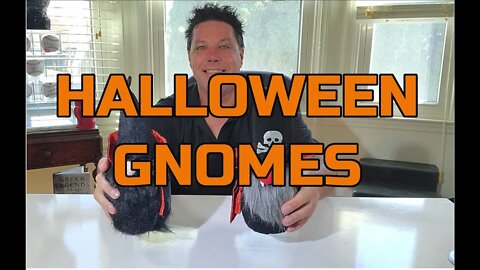 Awesome Handmade Halloween Gnomes - The Noses Lights Up