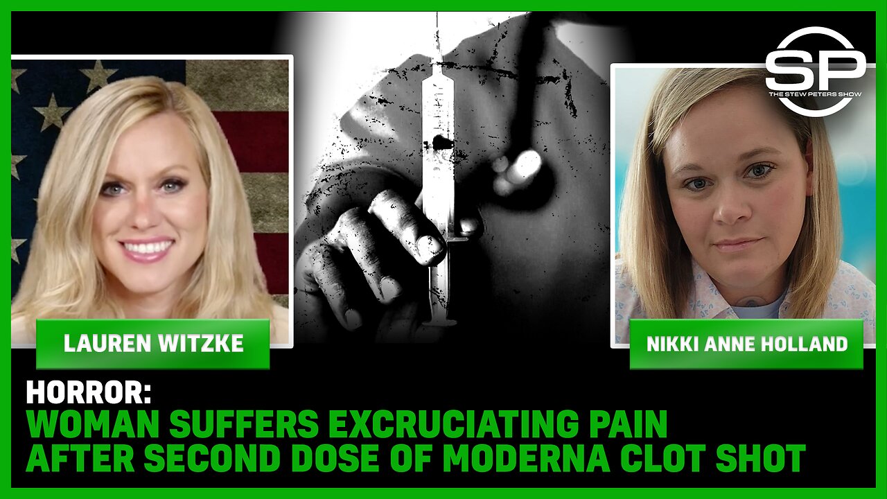 HORROR: Woman Suffers EXCRUCIATING PAIN After Second Dose Of Moderna Clot Shot