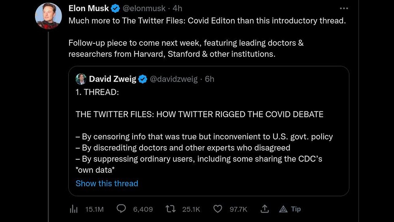 Supporter Video | New Twitter files drops