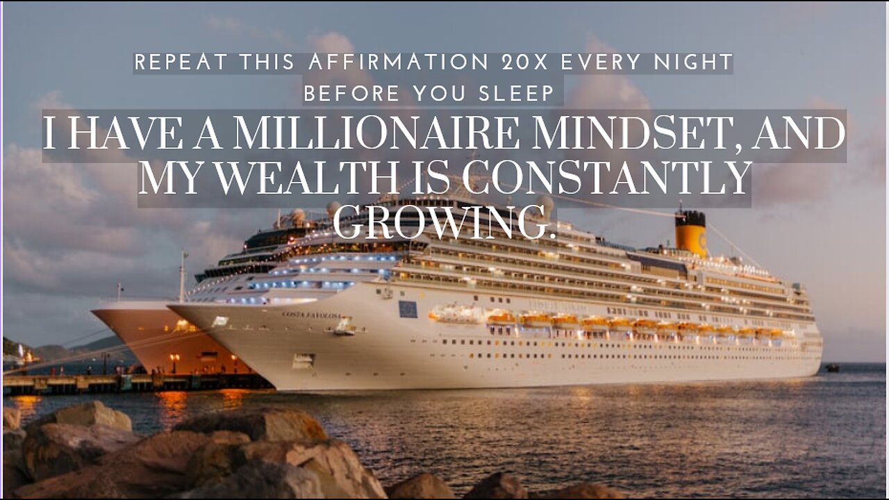 Affirmation for Millionaire Mindset