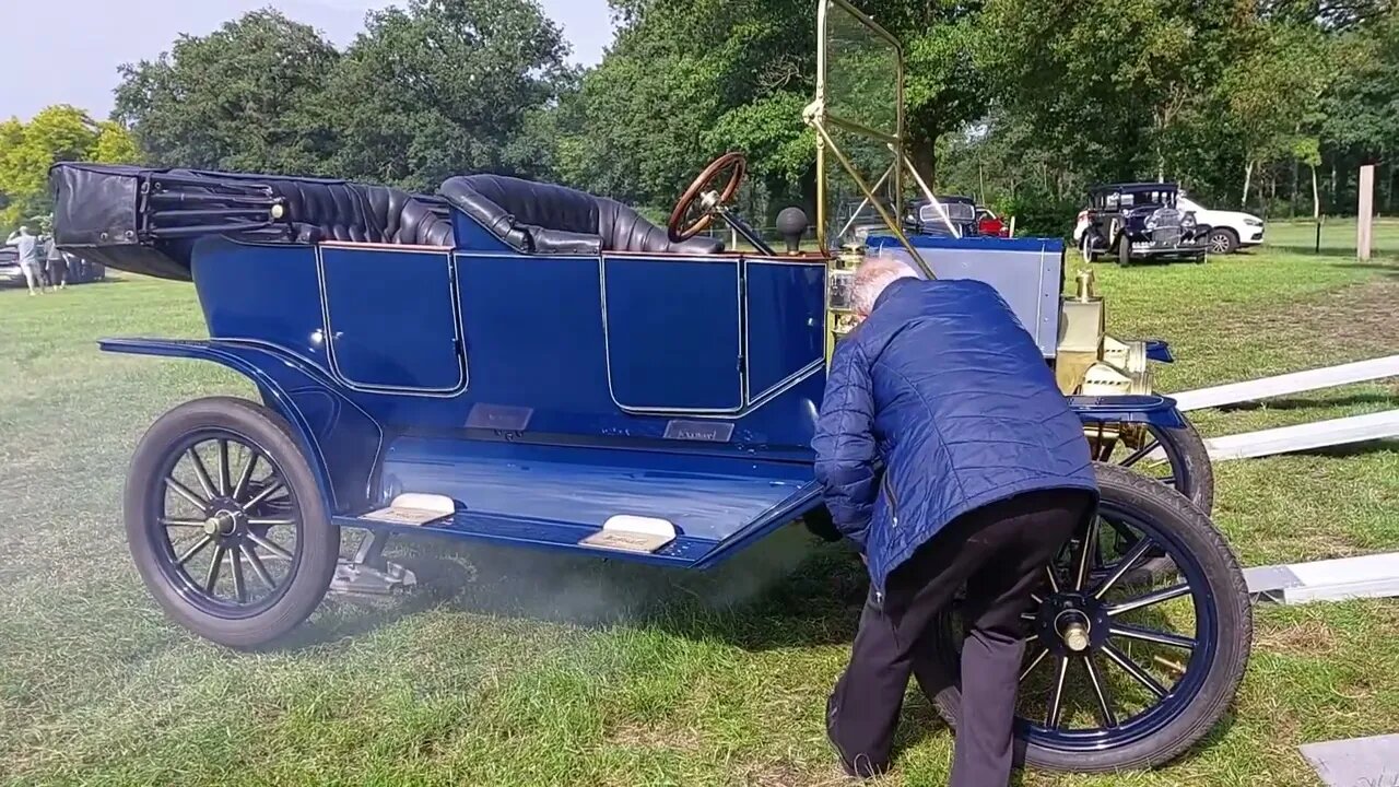 How to start your 1912 Model T Ford