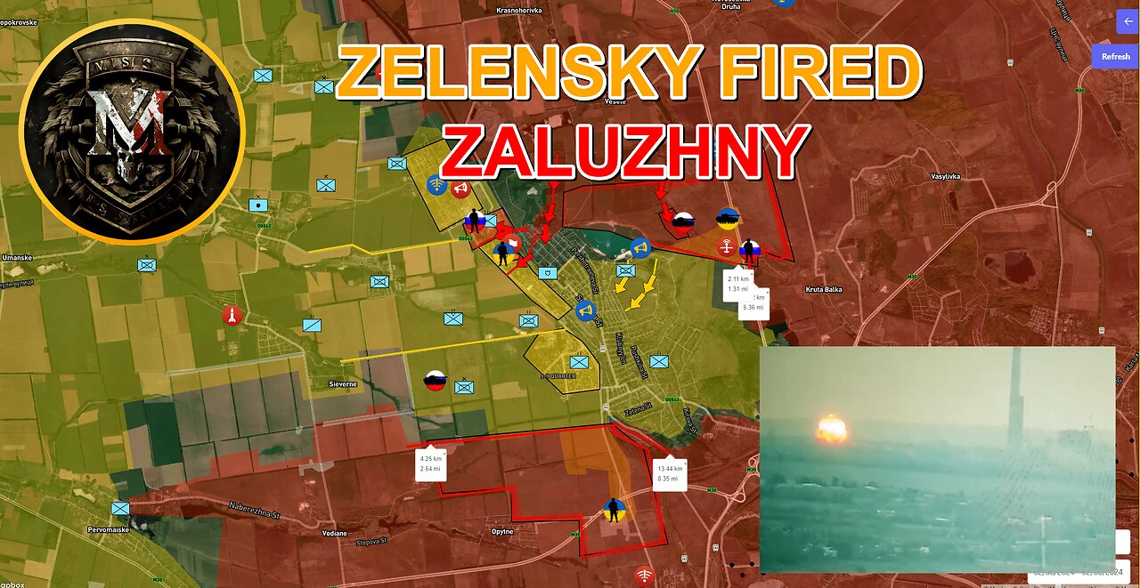 SnowStorm | Ukrainian Army Is Knocked Out. Russians Storm The Coke Plant. Military Summary 2024.02.8