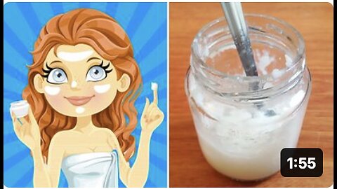 This Is How To Use Coconut Oil And 'Baking Soda' To Look Years Younger (DIY Natural Face Cleanser)