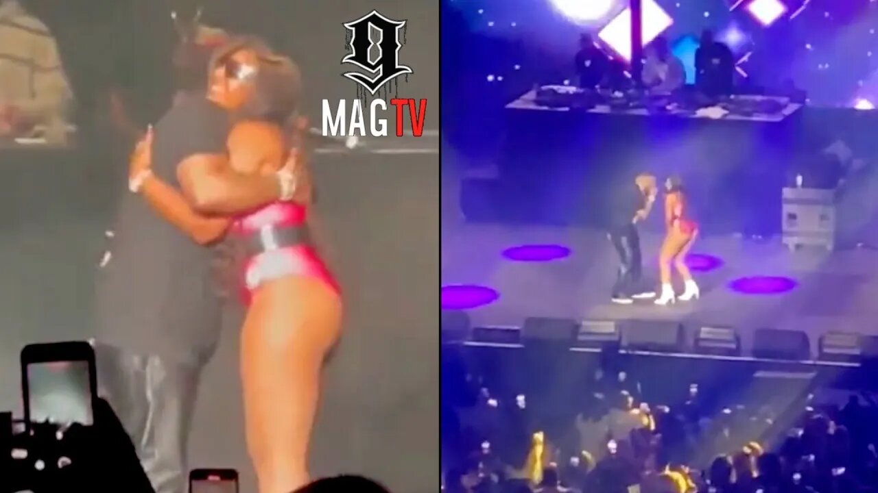 Nelly Brings Out Ashanti During His Oakland Concert After Irv Gotti's Interview! 😘