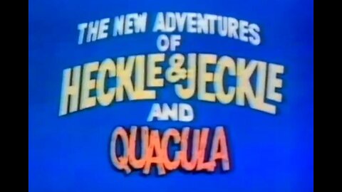 The New Adventures of Heckle & Jeckle & Quacula ( Full Cartoon )