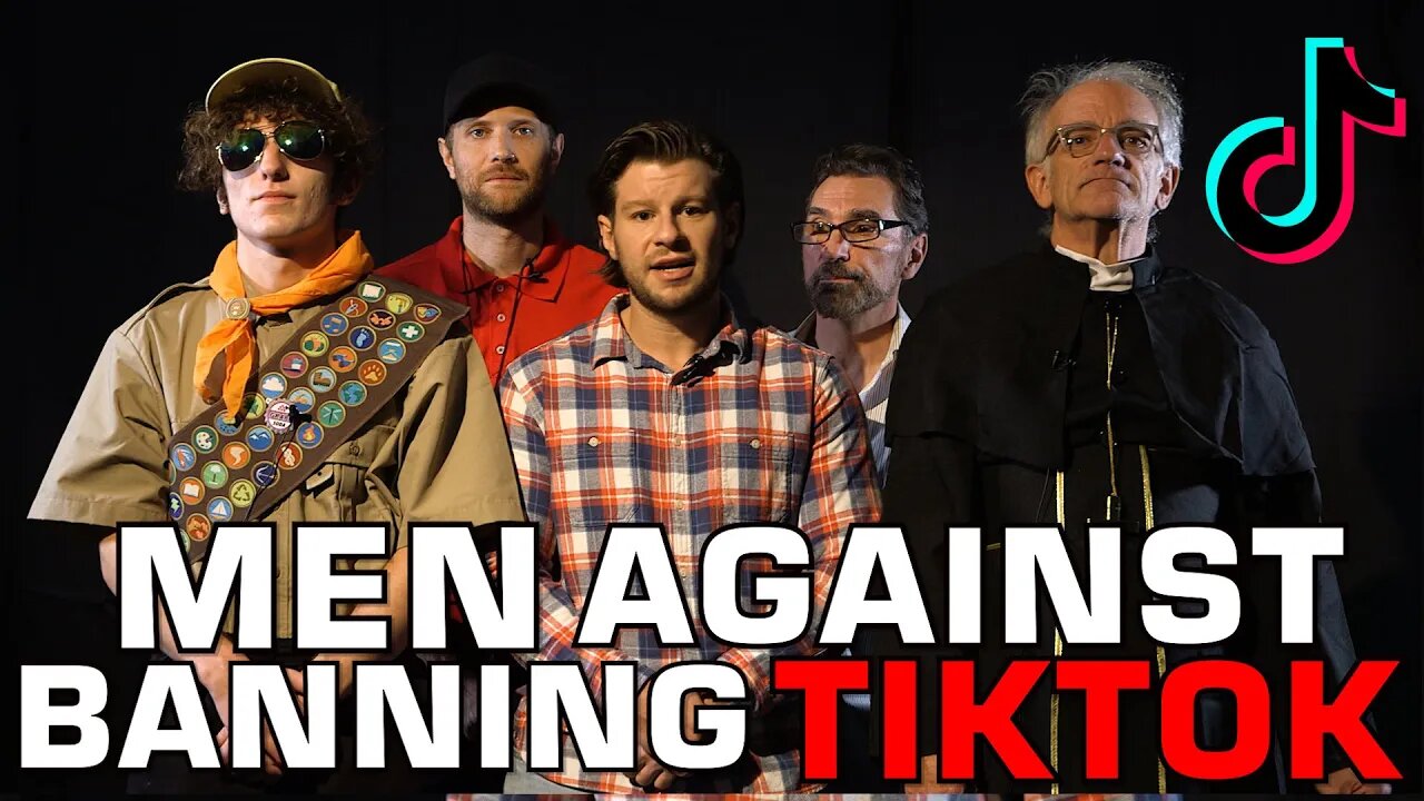Grown Men REALLY Against Banning Tiktok