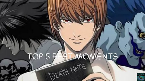 TOP 5 SMARTEST DEATH NOTE MOMENTS | ANIME ATTAX