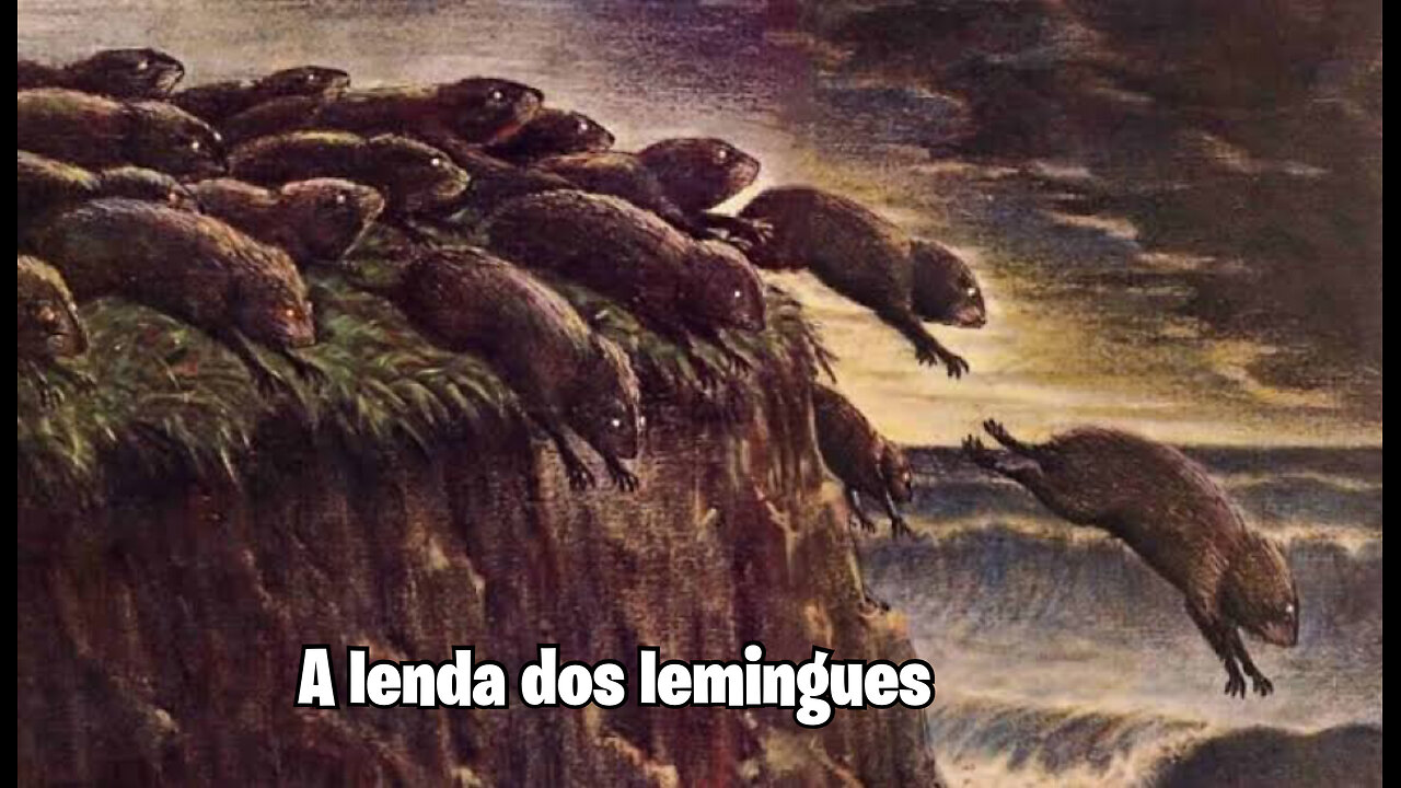 A lenda dos lemingues