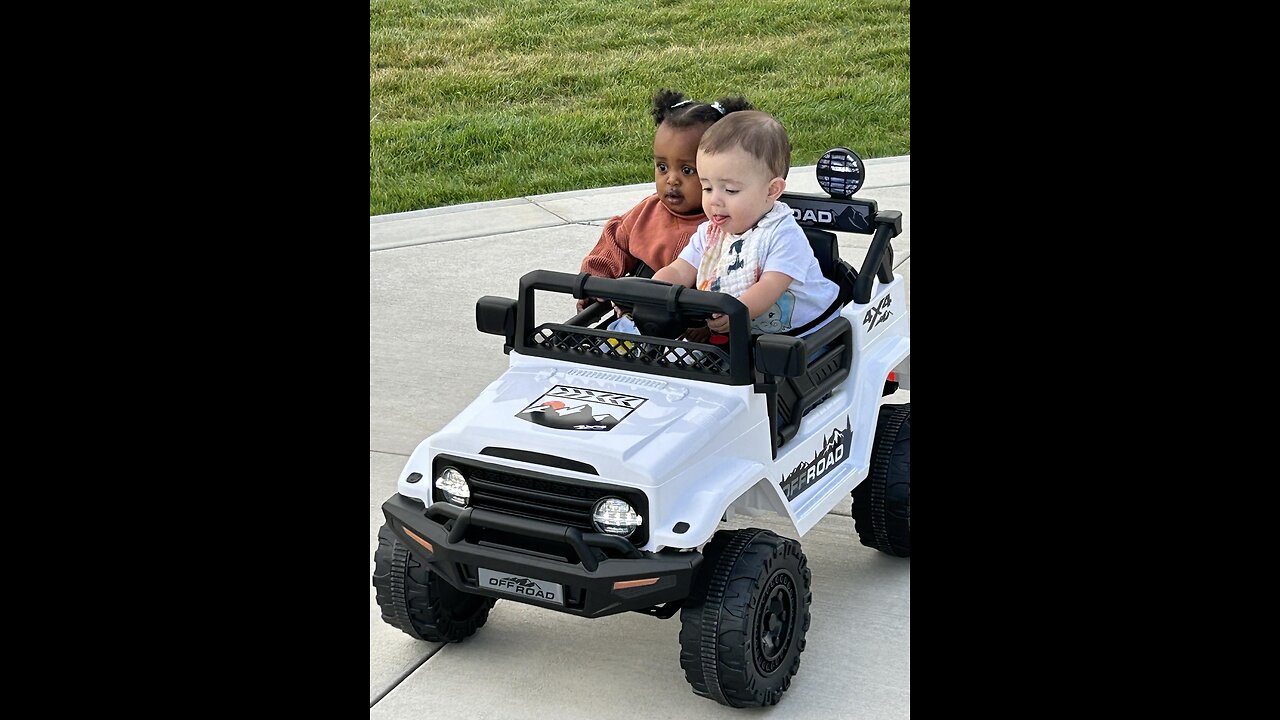 Cute Baby Boy goes on his first date at his first birthday party with Cute Baby Girl 🥰😂