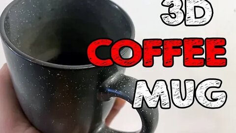 Blender 3D - GIANT COFFEE MUG