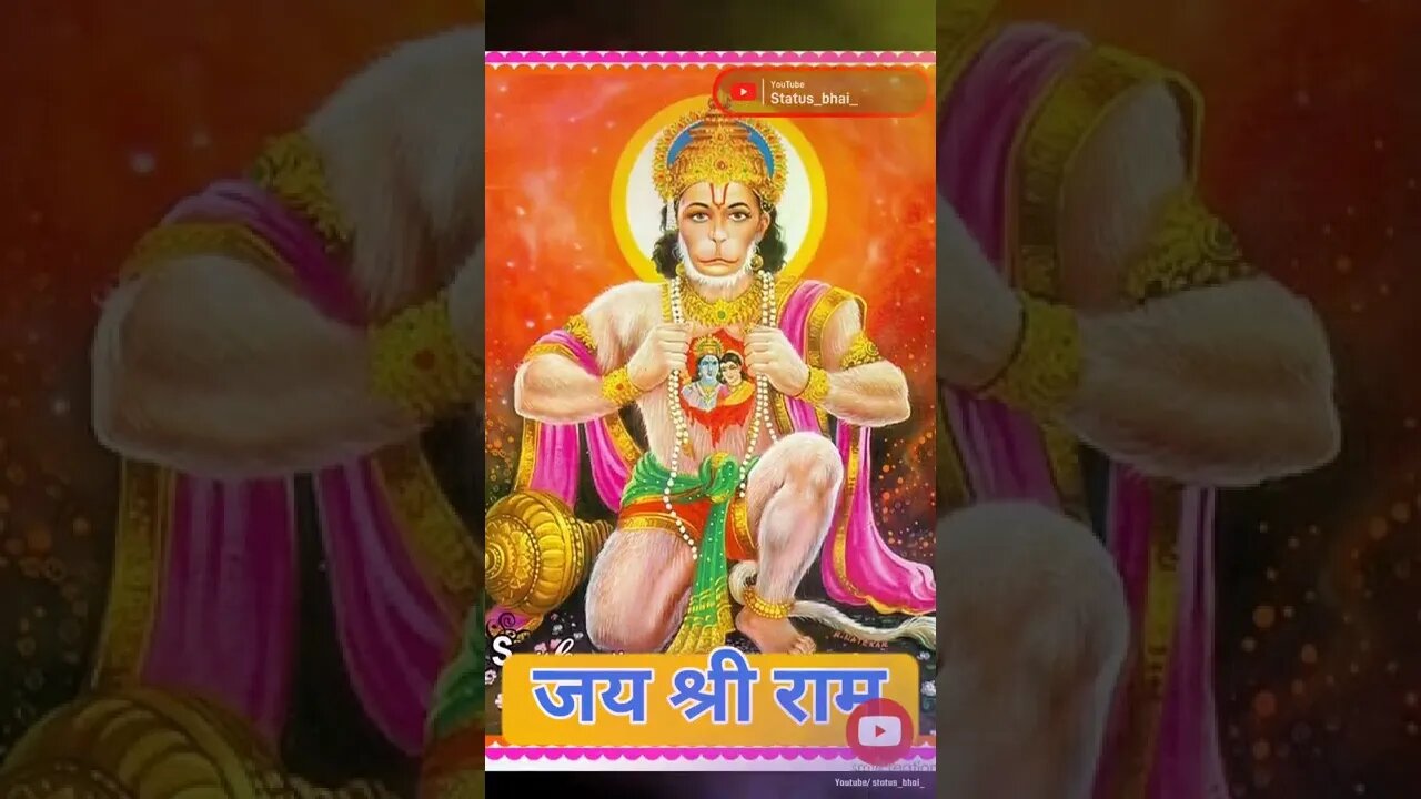 Hanuman Chalisa (हनुमान चालीसा) by- status_bhai_ #hanumanji #no1 #trending #status_bhai_