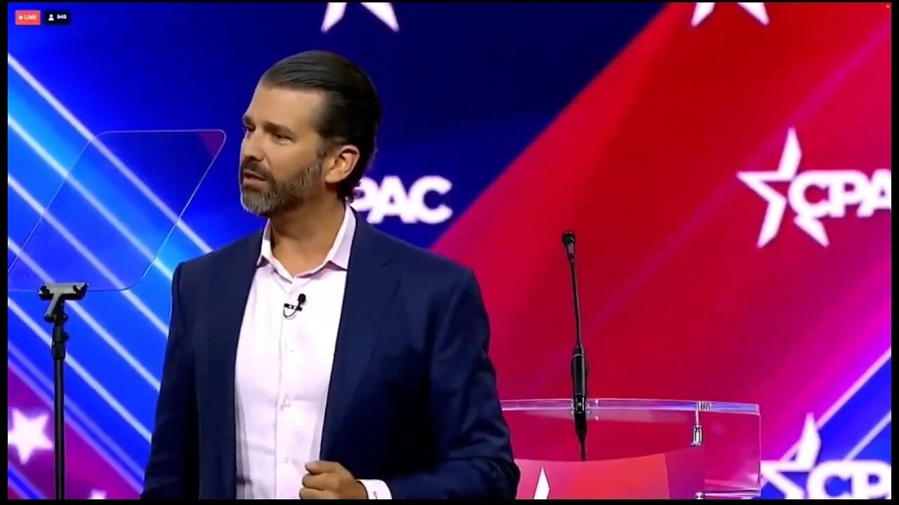 Don Jr: The Left Realizes They’re INSANE