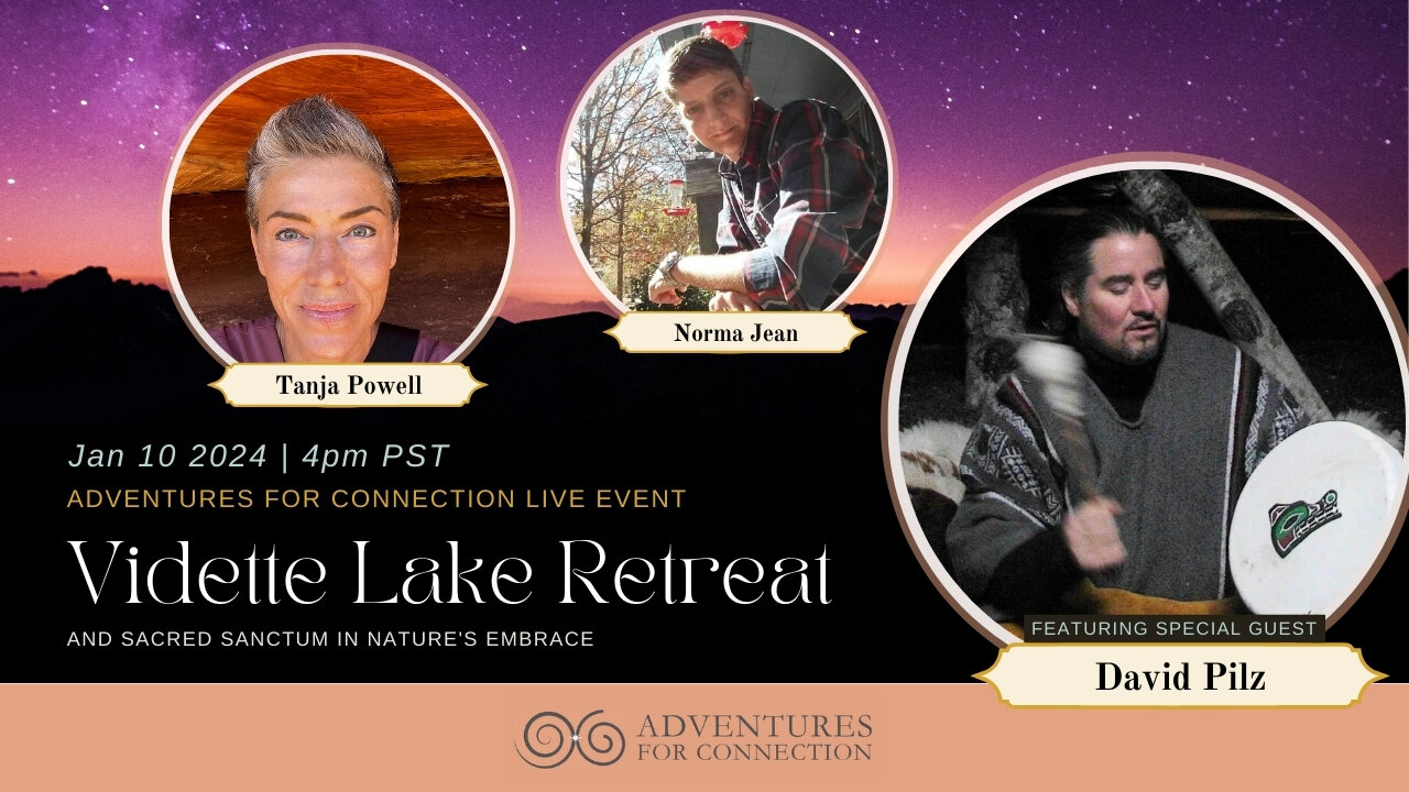 ADVENTURES FOR CONNECTION - TANJA AND NORMA CHAT WITH DAVID PILZ (THE ORACLE)