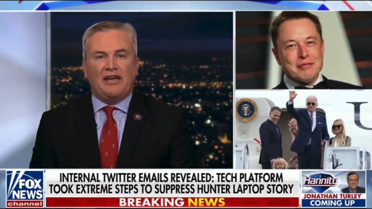 Rep James Comer Issues A Promise On Twitter's Cover Up Of Hunter's Laptop